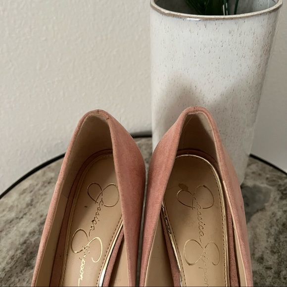 🌸Pink Jessica Simpson Chunky Heels - Picture 4 of 12